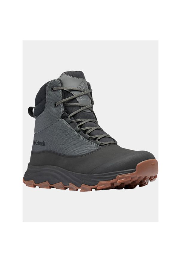 columbia - Buty Turystyczne Męskie Columbia Expeditionist Protect Omni-Heat. Kolor: szary. Materiał: materiał. Technologia: Omni-Heat (Columbia). Sezon: zima. Sport: turystyka piesza