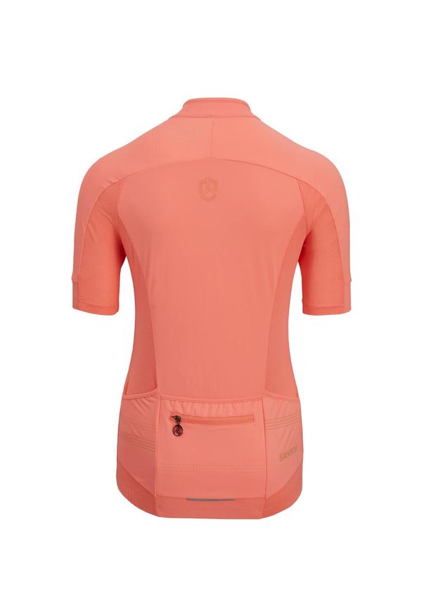 Damski jersey Silvini Montella. Kolor: wielokolorowy, różowy, pomarańczowy. Materiał: jersey. Sport: kolarstwo