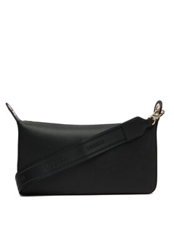 Hugo - HUGO Torebka 50557850 Czarny. Kolor: czarny. Materiał: skórzane