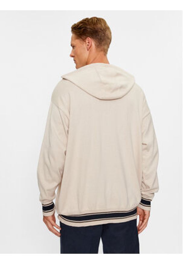 Armani Exchange Sweter 6RZM2A ZM3FZ 1934 Beżowy Regular Fit. Kolor: beżowy. Materiał: syntetyk