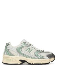 Sneakersy New Balance. Kolor: srebrny
