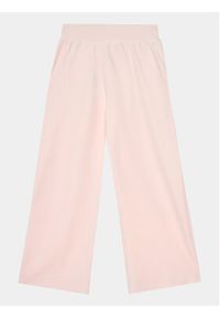 Guess Spodnie dresowe J4RQ16 KBXI2 Różowy Wide Leg. Kolor: różowy. Materiał: syntetyk #2