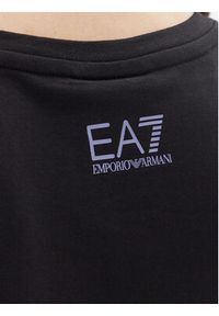 EA7 Emporio Armani T-Shirt 7W000183 AF10373 UC001 Czarny Regular Fit. Kolor: czarny. Materiał: bawełna #4