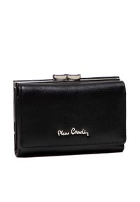 Pierre Cardin Mały Portfel Damski 06 ITALY 117 Czarny. Kolor: czarny. Materiał: skóra #1