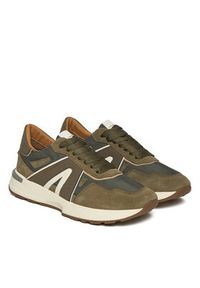 Alexander Smith Sneakersy Liverpool ASBCLPM-3253-OLV Zielony. Kolor: zielony. Materiał: skóra