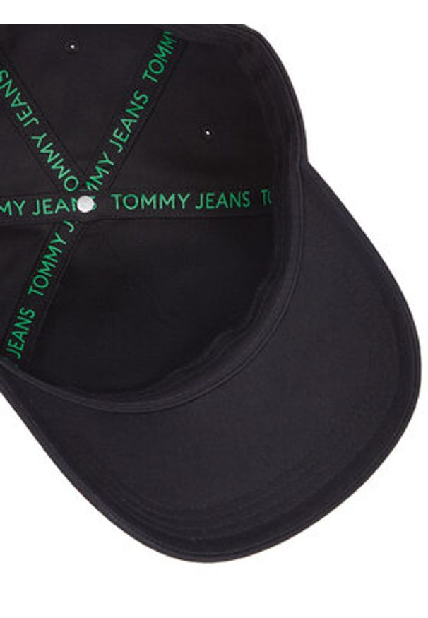 Tommy Jeans Czapka z daszkiem Tjm Heritage Core Cap AM0AM12933 Czarny. Kolor: czarny. Materiał: materiał, bawełna