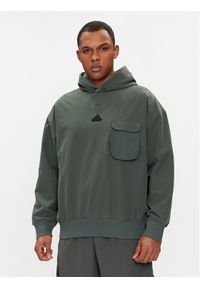 Adidas - adidas Bluza City Escape IR5182 Zielony Loose Fit. Kolor: zielony. Materiał: syntetyk #1
