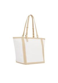 TOMMY HILFIGER - Tommy Hilfiger Torebka Th Essential S Tote Cb AW0AW16415 Beżowy. Kolor: beżowy