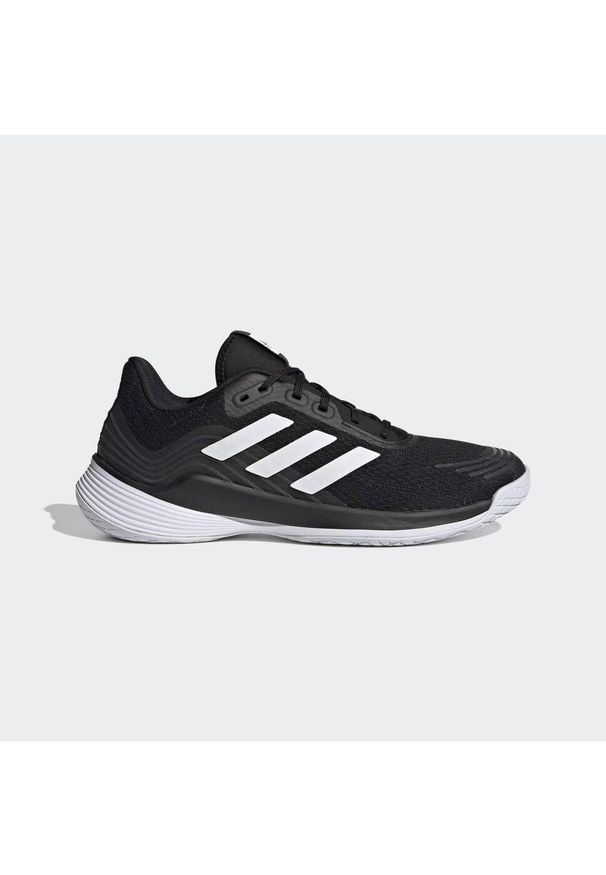 Adidas - Buty damskie adidas Novaflight Sustainable. Kolor: biały, czarny, wielokolorowy. Materiał: materiał. Sport: siatkówka