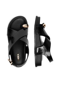 MEXX Sandały EO-W24Q18459-2 Czarny. Kolor: czarny. Materiał: skóra #9
