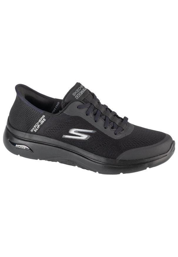 skechers - Buty sportowe męskie, Slip-ins: Arch Fit 2.0 - Simplicity 2. Kolor: czarny. Sport: turystyka piesza