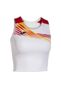 Biustonosz dla kobiet Joma Elite X. Kolor: czerwony, wielokolorowy, biały. Sezon: lato. Sport: bieganie #1