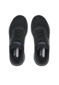 skechers - Skechers Sneakersy Perfect Time 149991/BBK Czarny. Kolor: czarny. Materiał: materiał