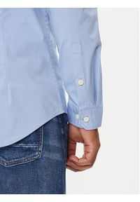 Tommy Jeans Koszula DM0DM04405 Błękitny Slim Fit. Kolor: niebieski. Materiał: bawełna #8