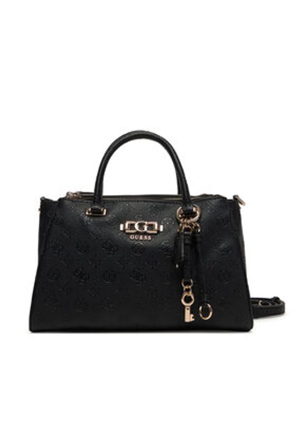 Guess Torebka Anise HWPD99 16060 Czarny. Kolor: czarny. Materiał: skórzane