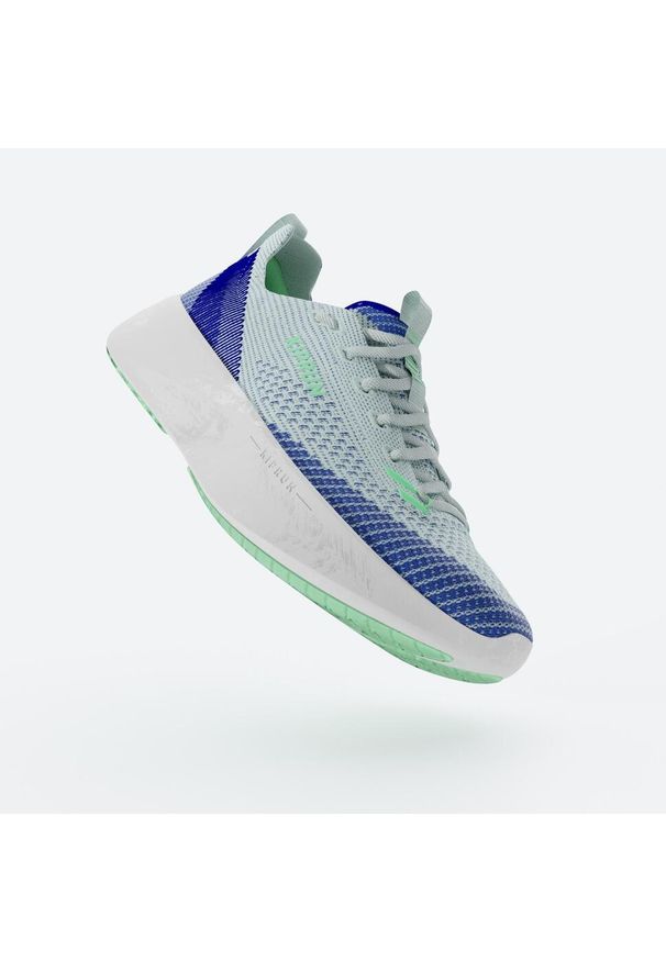 KIPRUN - Buty do biegania męskie Kiprun KipX. Kolor: zielony, niebieski, wielokolorowy