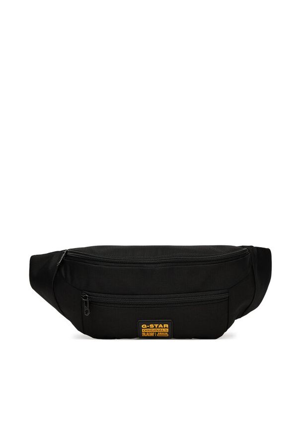 G-Star RAW - Saszetka nerka G-Star Raw. Kolor: czarny