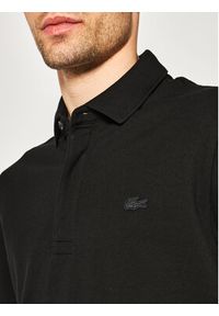 Lacoste Polo PH5522 Czarny Regular Fit. Typ kołnierza: polo. Kolor: czarny. Materiał: bawełna #4