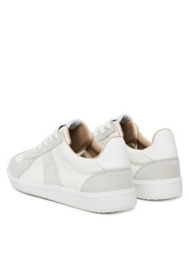 Novesta Sneakersy Gat Summer N454003-002BLN110 Biały. Kolor: biały. Materiał: zamsz, skóra