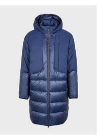 EA7 Emporio Armani Płaszcz zimowy 6RPK01 PN5ZZ 1554 Granatowy Regular Fit. Kolor: niebieski. Materiał: syntetyk. Sezon: zima