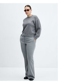 mango - Mango Sweter Nora 67050456 Szary Regular Fit. Kolor: szary. Materiał: wiskoza #11