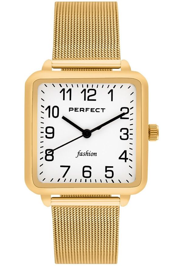 Zegarek Perfect F111-02 damski kwadratowy czytelny .