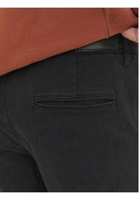Jack & Jones - Jack&Jones Chinosy Harlow 12242188 Czarny Tapered Fit. Kolor: czarny. Materiał: bawełna #6