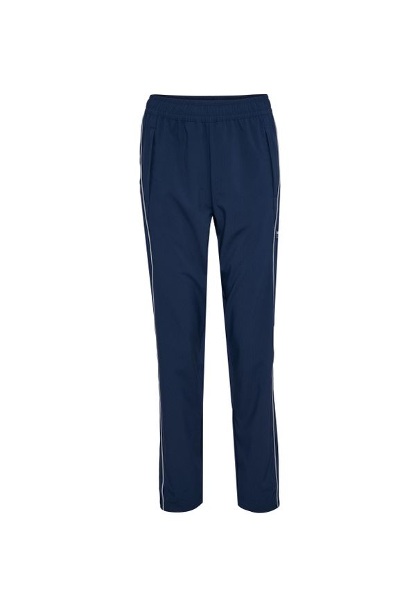 Damskie spodnie dresowe Hummel Pulse. Kolor: niebieski. Materiał: dresówka. Długość: długie