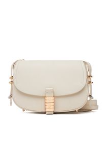 Pinko - PINKO Torebka Saddle Mini PE PLTT 103831 A270 Biały. Kolor: biały. Materiał: skórzane