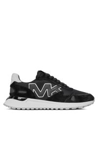 MICHAEL Michael Kors Sneakersy Miles Trainer 42R4MIFS3D Czarny. Kolor: czarny. Materiał: materiał