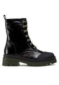Sergio Bardi Trzewiki V003-SB Czarny. Kolor: czarny. Materiał: skóra, lakier #5