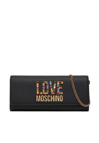 Love Moschino - LOVE MOSCHINO Torebka JC4335PP0IKJ0000 Czarny. Kolor: czarny. Materiał: skórzane