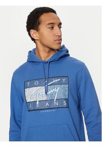Tommy Jeans Bluza Dna Flag Twist DM0DM21100 Niebieski Regular Fit. Kolor: niebieski. Materiał: bawełna #2