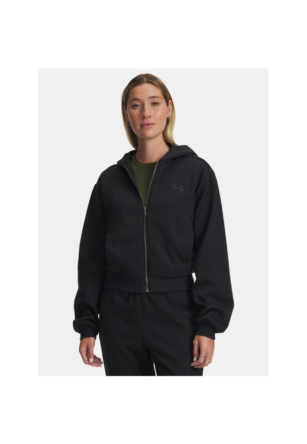 Bluza Under Armour Icon Vida Fleece FZ. Kolor: czarny. Sport: fitness