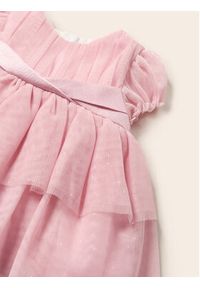 Mayoral Sukienka elegancka 1811 Różowy. Kolor: różowy. Styl: elegancki #3