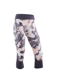 DOMYOS - Rybaczki oddychające do gimnastyki dla dzieci Domyos S500. Okazja: na uczelnię. Kolor: różowy. Materiał: poliester, elastan, materiał. Styl: sportowy #1