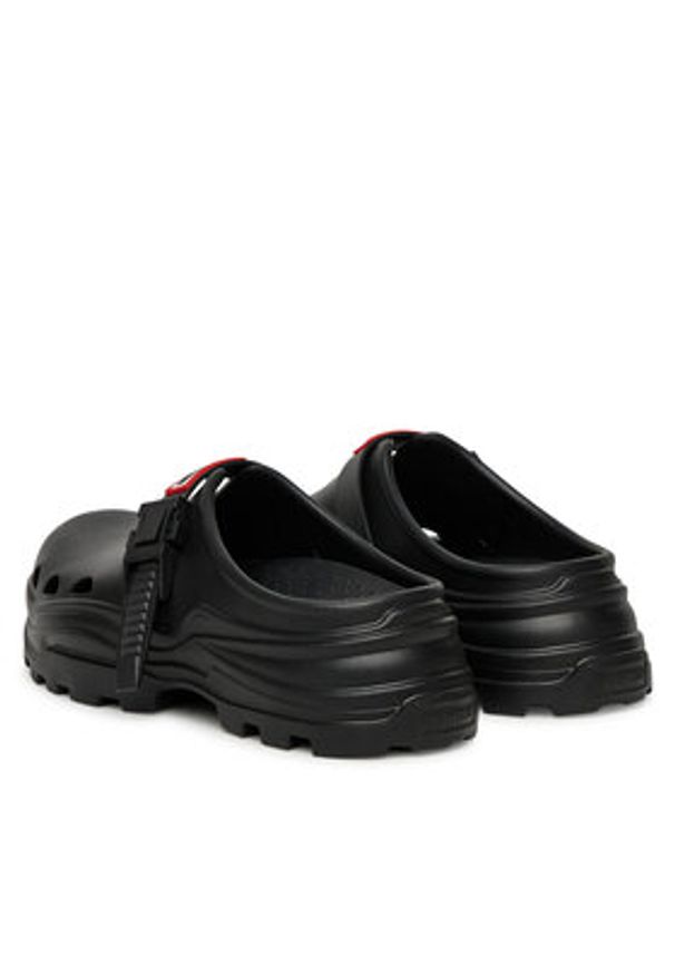 Hunter Klapki HFRW0004252 Czarny. Kolor: czarny