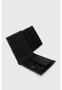 Guess portfel skórzany męski kolor brązowy. Kolor: brązowy. Materiał: skóra #5