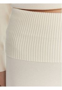 Guess Spodnie dzianinowe W6RB63 Z2V62 Écru Relaxed Fit. Materiał: wiskoza #3