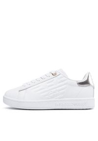 EA7 Emporio Armani Sneakersy X8X001 XCC51 R579 Biały. Kolor: biały. Materiał: skóra #4