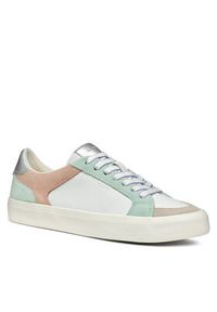 Geox Sneakersy D Emmeleny D550UE 022BC C3Z1Z Zielony. Kolor: zielony. Materiał: skóra, zamsz #4