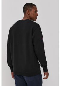Superdry Bluza męska kolor czarny z nadrukiem. Okazja: na co dzień. Kolor: czarny. Wzór: nadruk. Styl: casual #5