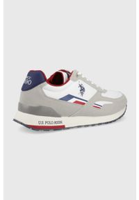 U.S. Polo Assn. sneakersy kolor szary. Zapięcie: sznurówki. Kolor: szary. Materiał: guma #3
