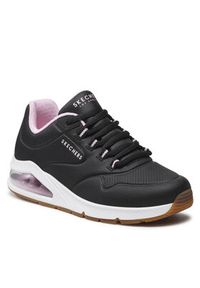 skechers - Skechers Sneakersy Uno 2 2nd Best 155542/BLK Czarny. Kolor: czarny. Materiał: skóra #5