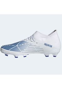 Adidas - Buty piłkarskie adidas Predator Edge.3 Fg M GW2273 białe białe. Zapięcie: sznurówki. Kolor: biały. Materiał: guma, syntetyk. Sport: piłka nożna
