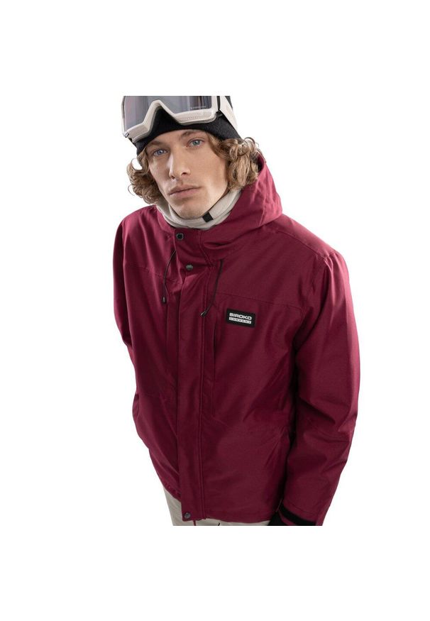 SIROKO - Kurtka snowboardowa męska W4 Vostock. Kolor: brązowy. Sezon: zima. Sport: snowboard