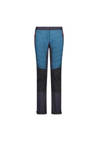 Spodnie trekkingowe damskie CMP. Kolor: niebieski, wielokolorowy, czarny. Sezon: lato. Sport: turystyka piesza #1