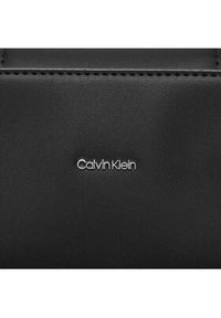 Calvin Klein Torebka Ck Must Medium Shopper_Jcq K60K612347 Czarny. Kolor: czarny. Materiał: skórzane
