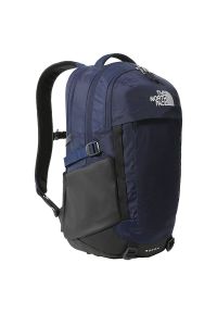 Plecak The North Face Recon 0A52SHR811 - granatowy. Kolor: niebieski. Materiał: nylon, poliester. Wzór: aplikacja, paski. Styl: casual, biznesowy #1