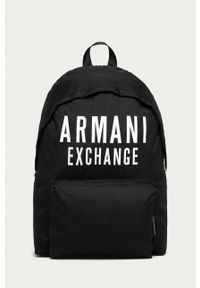 Armani Exchange - Plecak. Kolor: czarny